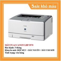 MÁY IN A3 CANON LBP 3970 - KÈM HỘP MỰC , DÂY NGUỒN , DÂY USB MỚI - AALO.VN