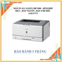 MÁY IN A3 CANON LBP 3980 - KÈM HỘP MỰC , DÂY NGUỒN , DÂY USB MỚI - AALO.VN