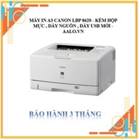 MÁY IN A3 CANON LBP 8620 - KÈM HỘP MỰC , DÂY NGUỒN , DÂY USB MỚI - AALO.VN