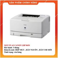 MÁY IN A3 CANON LBP 8630 KÈM HỘP MỰC , DÂY NGUỒN , DÂY USB MỚI AALO.VN