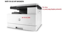 Máy in A3 HP Laser M436dn Printer đa năng (In ,scan,copy,Duplex,network)