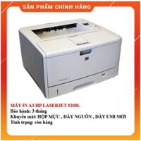 MÁY IN A3 HP LASERJET 5200L KÈM HỘP MỰC , DÂY NGUỒN , DÂY USB MỚI AALO.VN