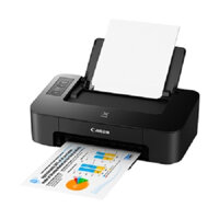 Máy in A4 giá rẻ Canon Ts207 có lắp bộ tiếp mực in liên tục