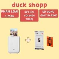 Máy in ảnh mini màu xiaomi thông minh DIY mini cầm tay XIAOMI 300dpi 500mAh