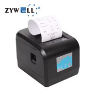Máy in bill, hóa đơn nhiệt Zywell Zy908 USB + WiFi khổ giấy K80 in bình luận chốt đơn Livestream không dây