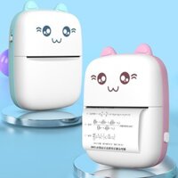 Máy in bỏ túi Mini Giấy in màu dính có thể dán câu hỏi sai Máy in nhiệt 3.26