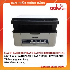 Máy in laser đen trắng đa năng Brother DCP1511 (DCP-1511) - A4