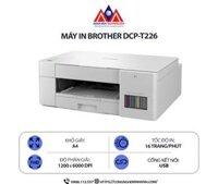 Máy in Brother DCP-T226 – In phun màu đa năng, in, scan, copy, tiết kiệm mực