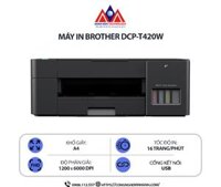 Máy in Brother DCP-T420W - In màu đa chức năng, copy, scan, kết nối wifi