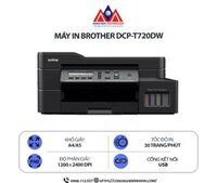 Máy in Brother DCP-T720DW - In phun màu đa năng, in 2 mặt tự động, scan, copy, kết nối WiFi, in qua điện thoại