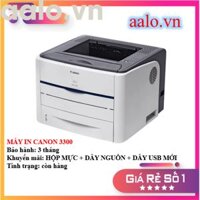MÁY IN CANON 3300 - KÈM HỘP MỰC , DÂY NGUỒN , DÂY USB MỚI - AALO.VN