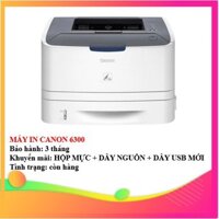 MÁY IN CANON 6300 - KÈM HỘP MỰC , DÂY NGUỒN , DÂY USB MỚI - AALO.VN