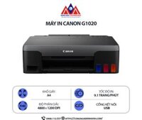 Máy in Canon G1020 – In phun màu khổ A4, in ảnh, kết nối cổng USB, in văn bản sắc nét