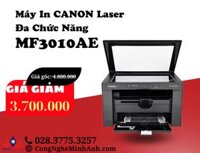 Máy in CANON Laser Đa Chức Năng MF3010AE