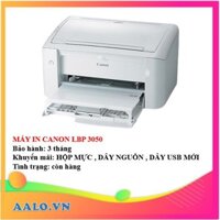 MÁY IN CANON LBP 3050 LBP3050 - KÈM HỘP MỰC , DÂY NGUỒN , DÂY USB MỚI - AALO.VN