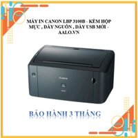 MÁY IN CANON LBP 3100B LBP3100 3100 - KÈM HỘP MỰC , DÂY NGUỒN , DÂY USB MỚI - AALO.VN