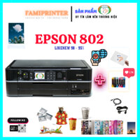 Máy in chuyển nhiệt epson 802a, in áo, in ốp lưng, in mũ, in hình chuyển nhiệt chất lượng cao