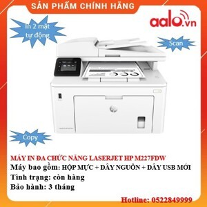 Máy in đa chức năng HP LaserJet Pro MFP M227fdw