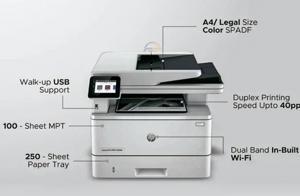 Máy in đa năng HP LaserJet Pro MFP 4103fdn 2Z628A