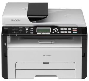Máy in đa năng Laser trắng đen Ricoh SP 212SFNW