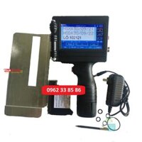 Máy in date cầm tay giá rẻ màn hình cảm ứng ngôn ngữ Tiếng Việt in thời hạn sử dụng lên mọi bề mặt sản phẩm gỗ bìa cứng đá MDF thép nhôm dây cáp nylon mực khô nhanh cao cấp