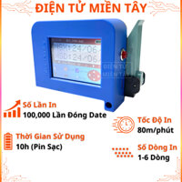 Máy in date cầm tay mini MT5 đa chất liệu bao bì, túi, gói, chai lọ, bánh kẹo, mỹ phẩm mực khô nhanh
