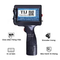 Máy In Date Cầm Tay | Model TIJ 260R | Giao diện Tiếng Việt  | In Hạn sử dụng, Date, Code