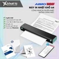 Máy In Di Động Tài Liệu A4 M08F - In giấy nhiệt - Kết nối Bluetooth in trực tiếp từ iPhone - iPad, USB / [hỏa tốc TPHCM]
