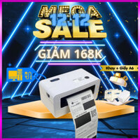 Máy in đơn hàng Shoptida SP46 in đơn hàng, phiếu gửi, minicode, logo tự dán, bảo hành 12 tháng