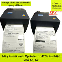 Máy in đơn hàng XP-DT426B, in tem mã vạch, cảm ơn, logo khổ A6, A7 XPrinter XP 426b In Từ Máy Tính