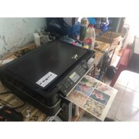 Máy in epson 801a gắn hệ thống mực dầu in ảnh không phai