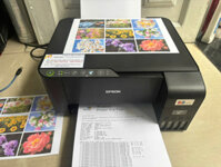 Máy in Epson L3250 cũ (in phun 4 màu sẵn hệ thống tiết kiệm, scan, photo + Wifi, giá rẻ)
