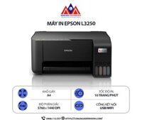 Máy in Epson L3250 – In phun màu đa năng, Scan, Copy, kết nối mạng Wifi, in qua điện thoại