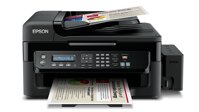 Máy in Epson L555, In, Scan, Copy, Fax, Tiếp mực ngoài chính hãng, kết nối Wifi