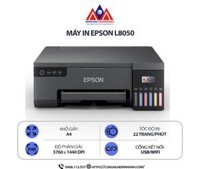 Máy in Epson L8050 - In phun màu đơn năng, in ảnh, in 2 mặt tự động, kết nối mạng Wifi, in qua điện thoại