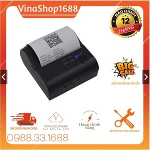 Máy in hóa đơn Bluetooth ZJ-8001LD