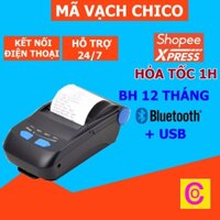 Máy in hóa đơn cầm tay di động bluetooth Xprinter XP-P300 kết nối điện thoại máy tính IOS Adroi chính hãng máy in bill