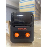 Máy in hóa đơn cầm tay RONGTA RPP02C in hóa đơn, in bill khổ giấy K57 cổng USB + Bluetooth bằng điện thoại và máy tính