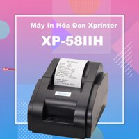 Máy in hóa đơn K58 XPRINTER 58IIH khổ giấy in nhiệt 58 mm cổng USB in từ máy tính rẻ bền tiện lợi cho siêu thị tạp hóa nhỏ