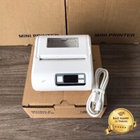 Máy in hóa đơn mini, máy in bill bluetooth Xprinter P301G cầm tay, in bill bán hàng K80 [BẢO HÀNH 1NĂM].