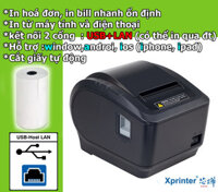 Máy in hóa đơn nhiệt Xprinter XP-K200L Hàng Chính Hãng