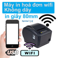 Máy In Hóa Đơn WIFI Xprinter XP- N200L Dùng Cho Điện Thoại  Hàng chính hãng