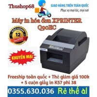 Máy in hóa đơn XPRINTER khổ 58 XP- Q90EC, siêu bền, bảo hành 12 tháng