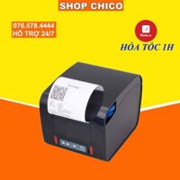 Máy in hóa đơn Xprinter XP-D230H cổng Lan  , khổ 80mm, 230mm/s,  Có Loa, in bếp TẶNG 3 CUỘN IN HÓA ĐƠN Chico.vn