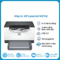 Máy in HP Laser 2 mặt trắng đen HP LaserJet M211d 9YF82A & 211dw in wifi, đảo mặt tự động