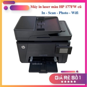 Máy in laser màu đa năng (All-in-one) HP MFP M177FW - A4