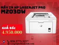 Máy in HP LaserJet Pro M203dw