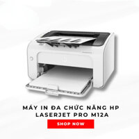 Máy In HP M12A, Máy In A4_T0L45A - Hàng Chính Hãng Bảo Hành 12 Tháng