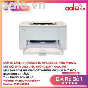 Máy in HP LaserJet Pro M102w