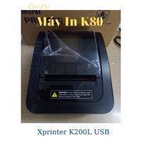 Máy in K80 Xprinter K200L USB- Tự Động Cắt Giấy